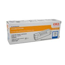 Oki 44643023 MC852 Cyan Toner Cartridge - 7,000 page yield - FREE DELIVERY
