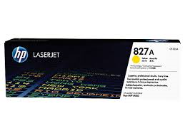 GENUINE HP 827A Yellow Toner Cartridge CF302A - 32,000 pages suits HP COLOUR LASERJET M880Z, HP COLOUR LASERJET M880Z+, HP COLOUR LASERJET M880Z+NFC Prompt Free Delivery