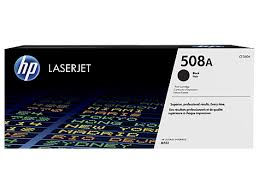 GENUINE HP 508A Black Toner Cartridge - CF360A 6,000 pages suits HP COLOUR LASERJET M552DN, HP COLOUR LASERJET M553DN, HP COLOUR LASERJET M553N, HP COLOUR LASERJET M553X, HP COLOUR LASERJET M577Z Prompt Free Delivery