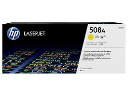 GENUINE HP 508A Yellow Toner Cartridge - CF362A 5,000 pages suits HP COLOUR LASERJET M552DN, HP COLOUR LASERJET M553DN, HP COLOUR LASERJET M553N, HP COLOUR LASERJET M553X M577Z Prompt Free Delivery