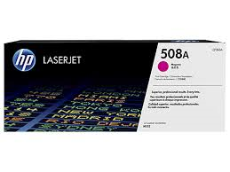 GENUINE HP 508A Magenta Toner Cartridge - CF363A 5,000 pages suits HP COLOUR LASERJET M552DN, HP COLOUR LASERJET M553DN, HP COLOUR LASERJET M553N, HP COLOUR LASERJET M553X M577Z Prompt Free Delivery