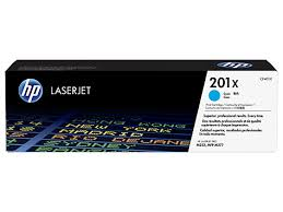 GENUINE HP 201X Cyan Toner Cartridge - CF401X 2,300 pages suits HP COLOUR LASERJET PRO M252DW, HP COLOUR LASERJET PRO M252N, HP COLOUR LASERJET PRO M277DW, HP COLOUR LASERJET PRO M277N TPC require an order of 2x items to be able to do free delivery