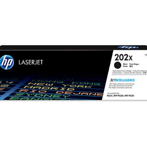HP 202X Black Toner Cartridge CF500X - 3,200 pages suits HP COLOR LASERJET PRO M254, HP COLOR LASERJET PRO MFP M280, HP COLOR LASERJET PRO MFP M281 - free delivery