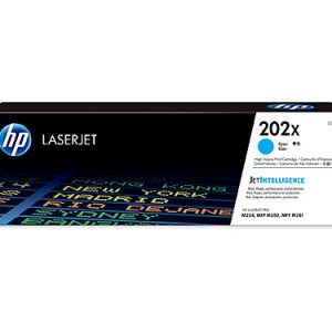 HP 202X Cyan Toner Cartridge CF501X - 2,500 pages suits HP COLOR LASERJET PRO M254, HP COLOR LASERJET PRO MFP M280, HP COLOR LASERJET PRO MFP M281 - free delivery