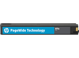 GENUINE HP 975A L0R88AA Cyan Ink Cartridge - 3,000 pages suits HP PAGEWIDE PRO 477, HP PAGEWIDE PRO 552, HP PAGEWIDE PRO 577 PROMPT FREE DELIVERY WITH AN ORDER OF AT LEAST 2x ITEMS