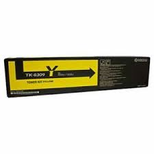 GENUINE  Kyocera TK8309Y Yellow Toner suits KYOCERA TASKALFA 3050CI, KYOCERA TASKALFA 3550CI, KYOCERA TASKALFA 3051CI, KYOCERA TASKALFA 3551CI - 15,000 pages - TPC require an order of at least 2x items to be able to do free delivery