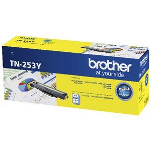 Brother TN253 Yellow Toner Cartridge - 1,300 page yield - suits BROTHER HLL3230CDW, BROTHER HLL3270CDW, BROTHER MFCL3745CDW, BROTHER MFCL3770CDW, MFCL3750CDW, DCPL3510CDW - TPC require an order of at least 2x items to be able to do free delivery