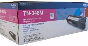 Brother TN348M Magenta Toner Cartridge - 6,000 page yield - to suit Brother DCP9055CDN, HL4150CDN, HL4570CDW, MFC9460CDN, MFC9970CDW - free delivery