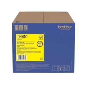 Brother TN851Y Yellow Toner Cartridge - 6,500 page yield - suits MFCL9670CDN,  MFCL9630CDN, HLL9470CDN  TN-851Y- TPC need an order of at least 2x items to be able to do free delivery