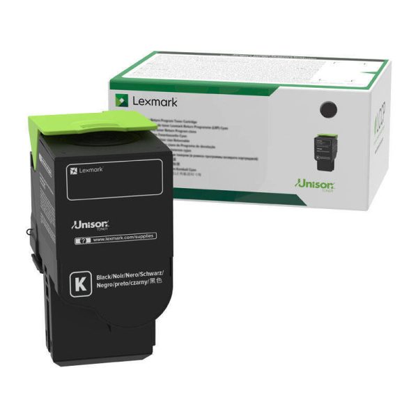 70C8XKE LEXMARK 708X XHY Black Toner 8,000 pages suits LEXMARK CS510