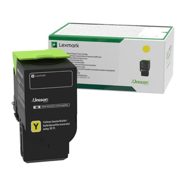 Lexmark 75M1HY0 HY Yellow Toner 8,800 suits LEXMARK CS531DW,LEXMARK CX532ADWE Free Delivery