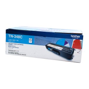 Brother TN348C Cyan Toner Cartridge - 6,000 page yield -  to suit Brother DCP9055CDN, HL4150CDN, HL4570CDW, MFC9460CDN, MFC9970CDW free delivery